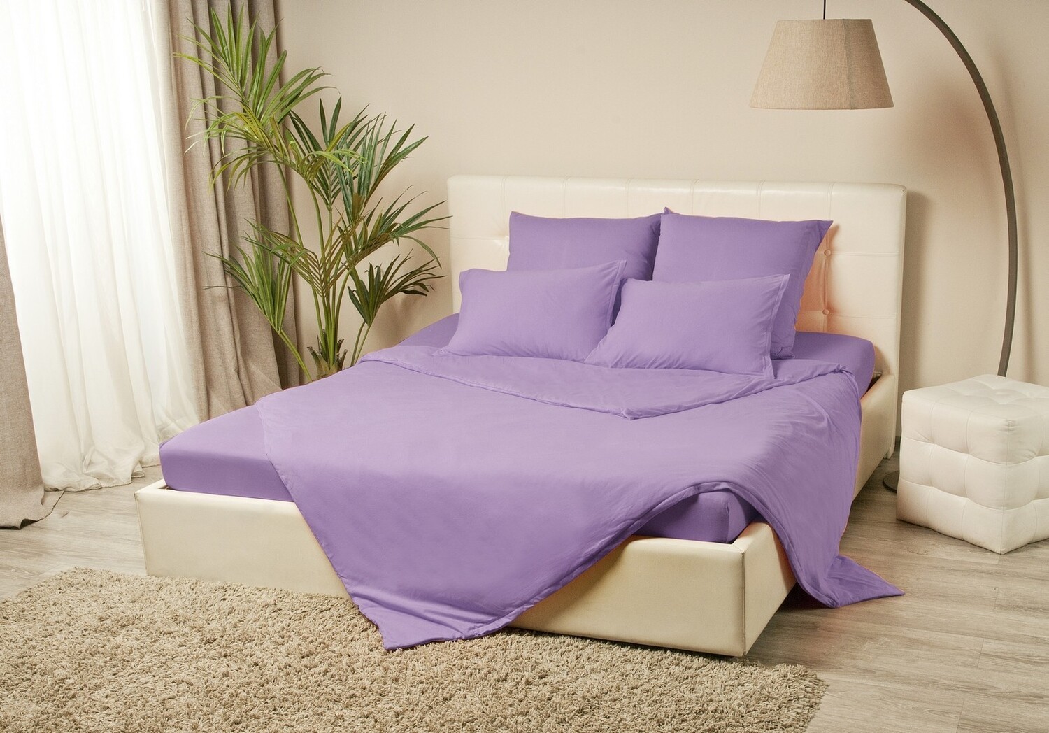 Пододеяльник Violett цвет: сиреневый (140х205 см), размер 140х205 см kup873282 Пододеяльник Violett цвет: сиреневый (140х205 см) - фото 1