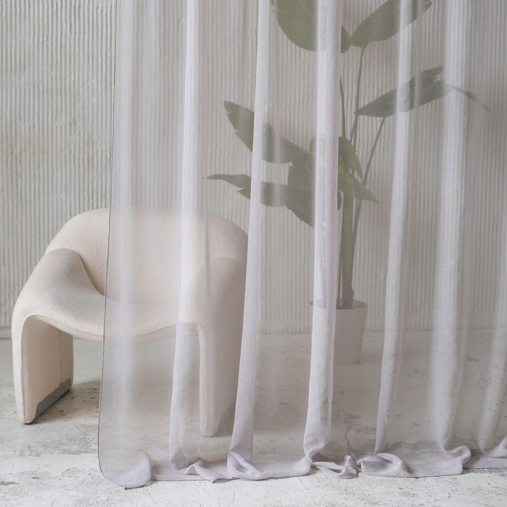 Классические шторы Гоа цвет: серый (300х300 см - 1 шт), размер 300х300 см - 1 шт