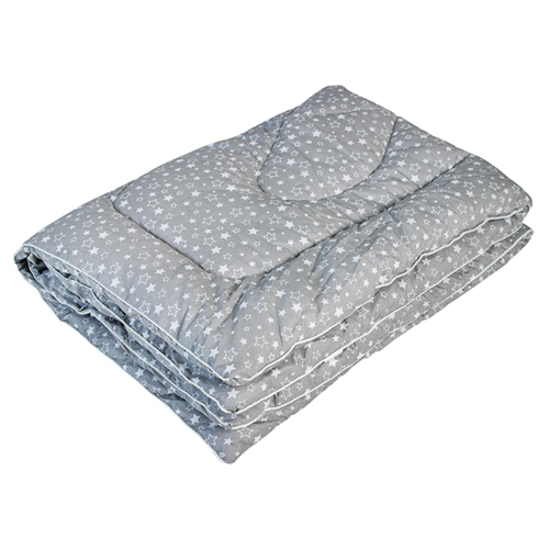Детское одеяло Звездное небо теплое цвет: серый (110х140 см), размер 110х140 см