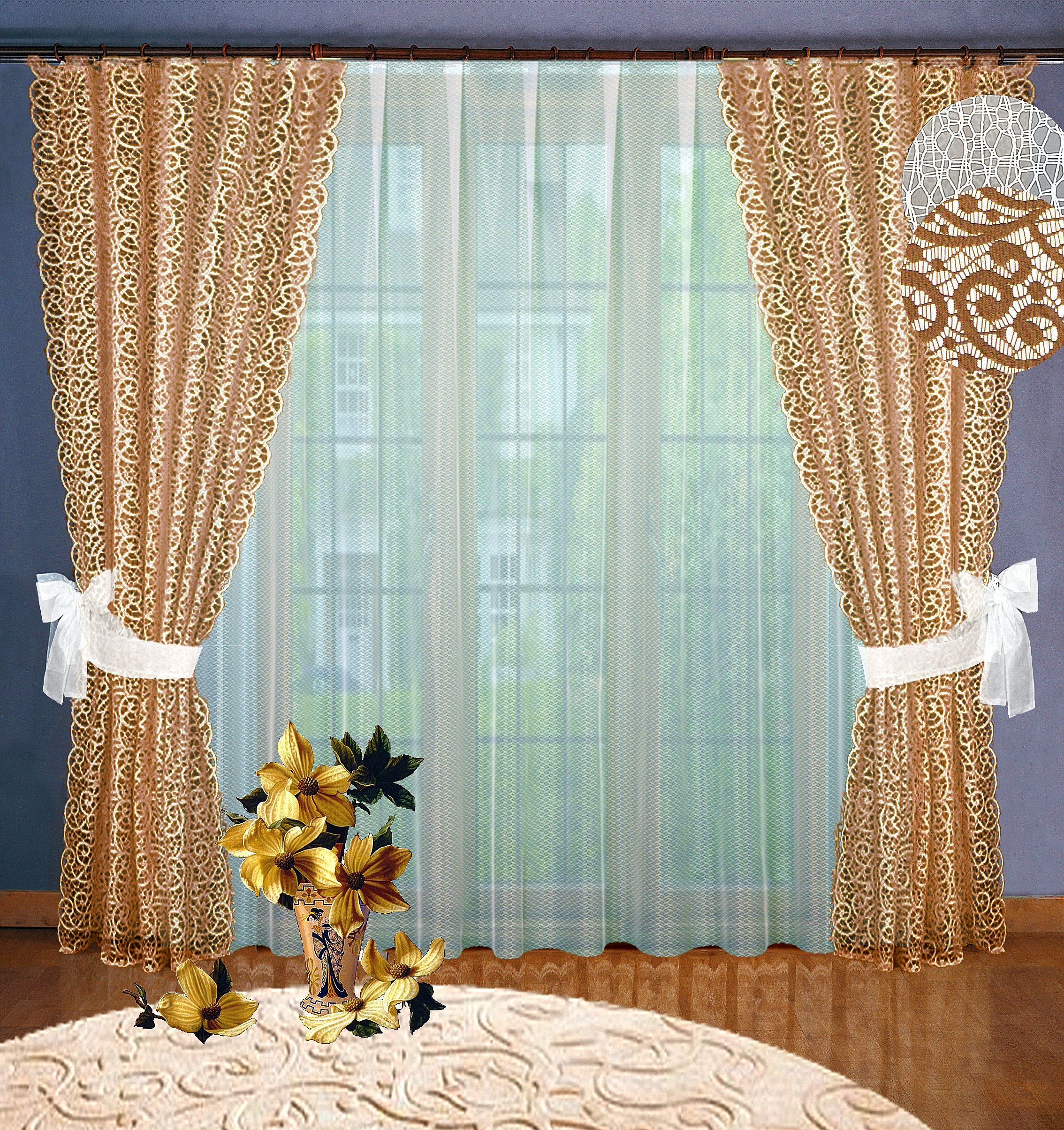 

Шторы Elegante