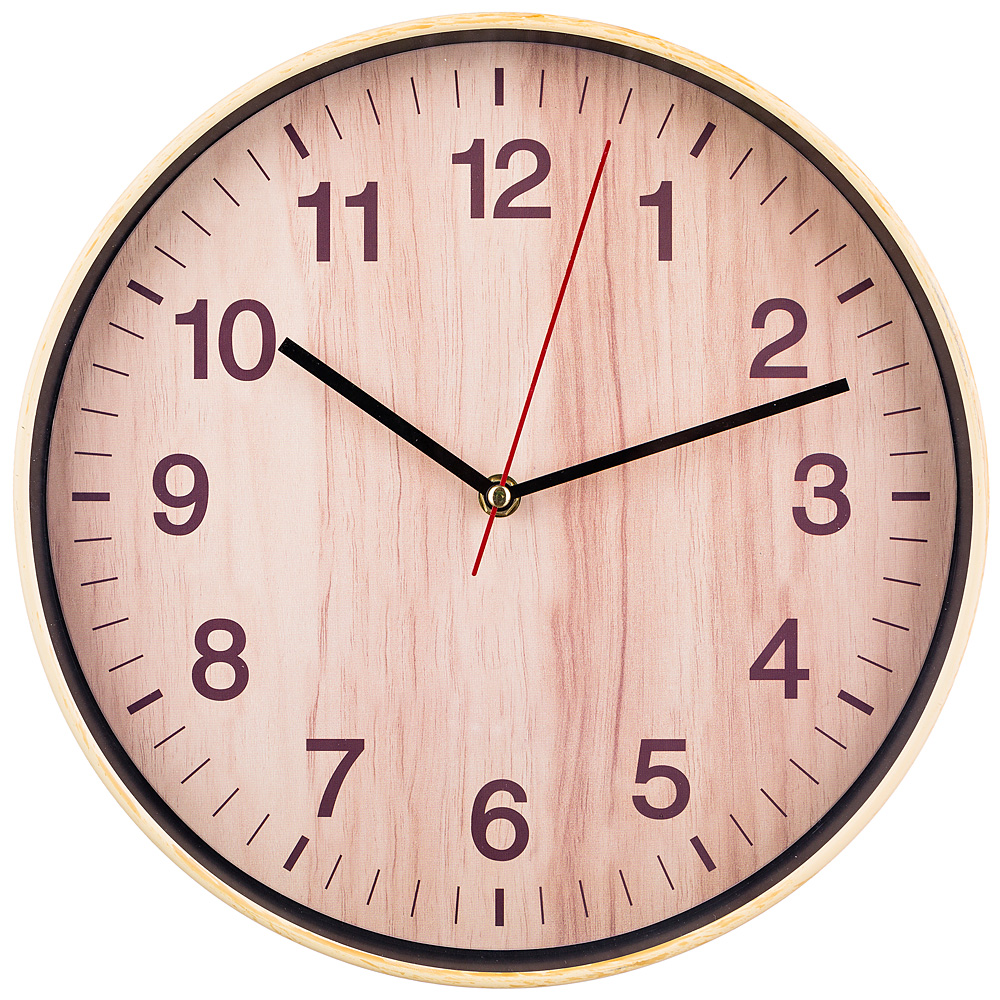 Часы настенные Клен Танзау (30 см), размер 30 см lfr429729 Часы настенные Клен Танзау (30 см) - фото 1