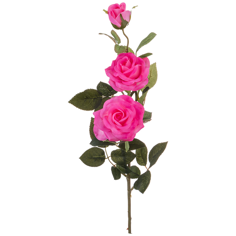 Искусственный цветок Роза (73 см), размер 73 см hpff378692 Искусственный цветок Роза (73 см) - фото 1