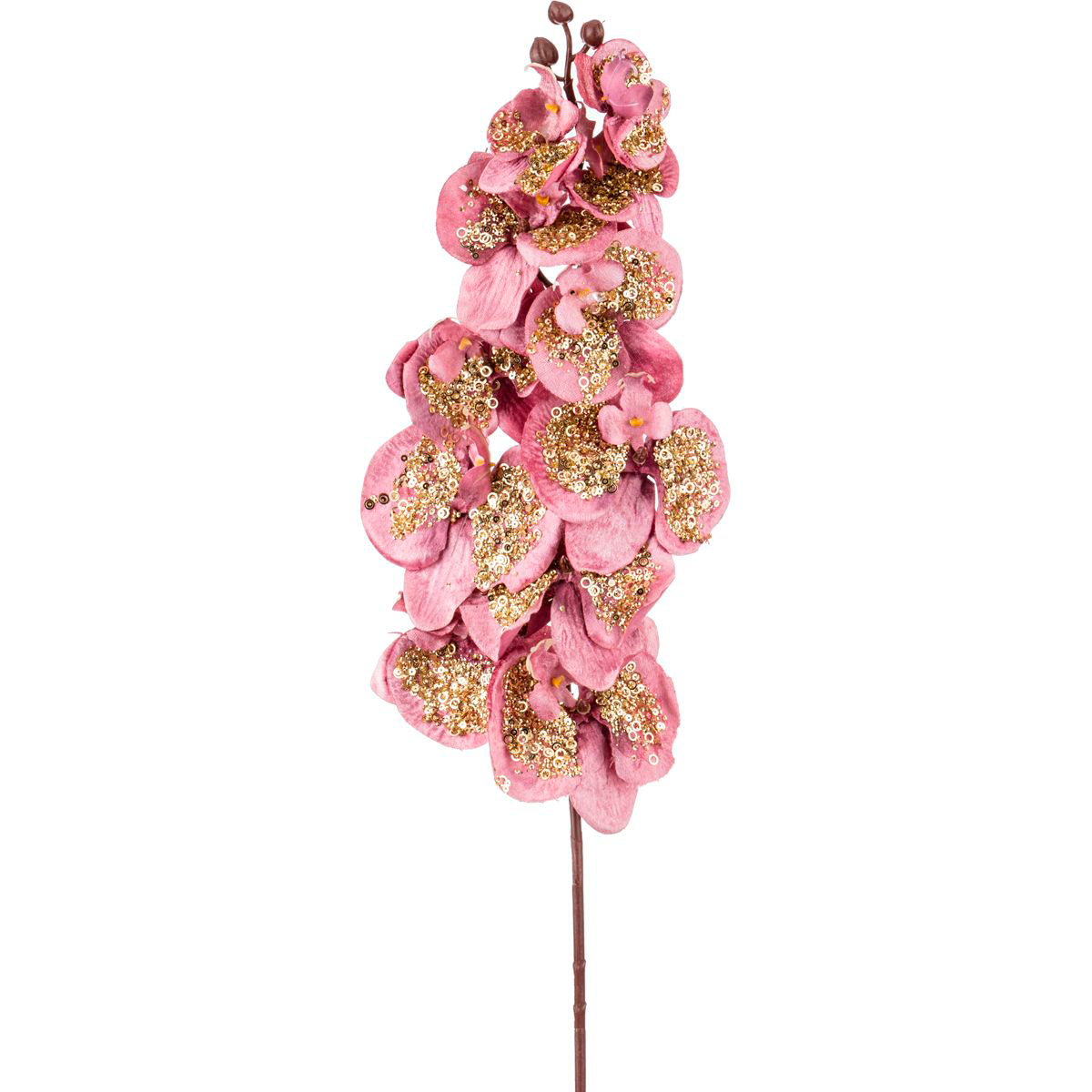 Искусственное растение Орхидея (106 см), цвет розовый
