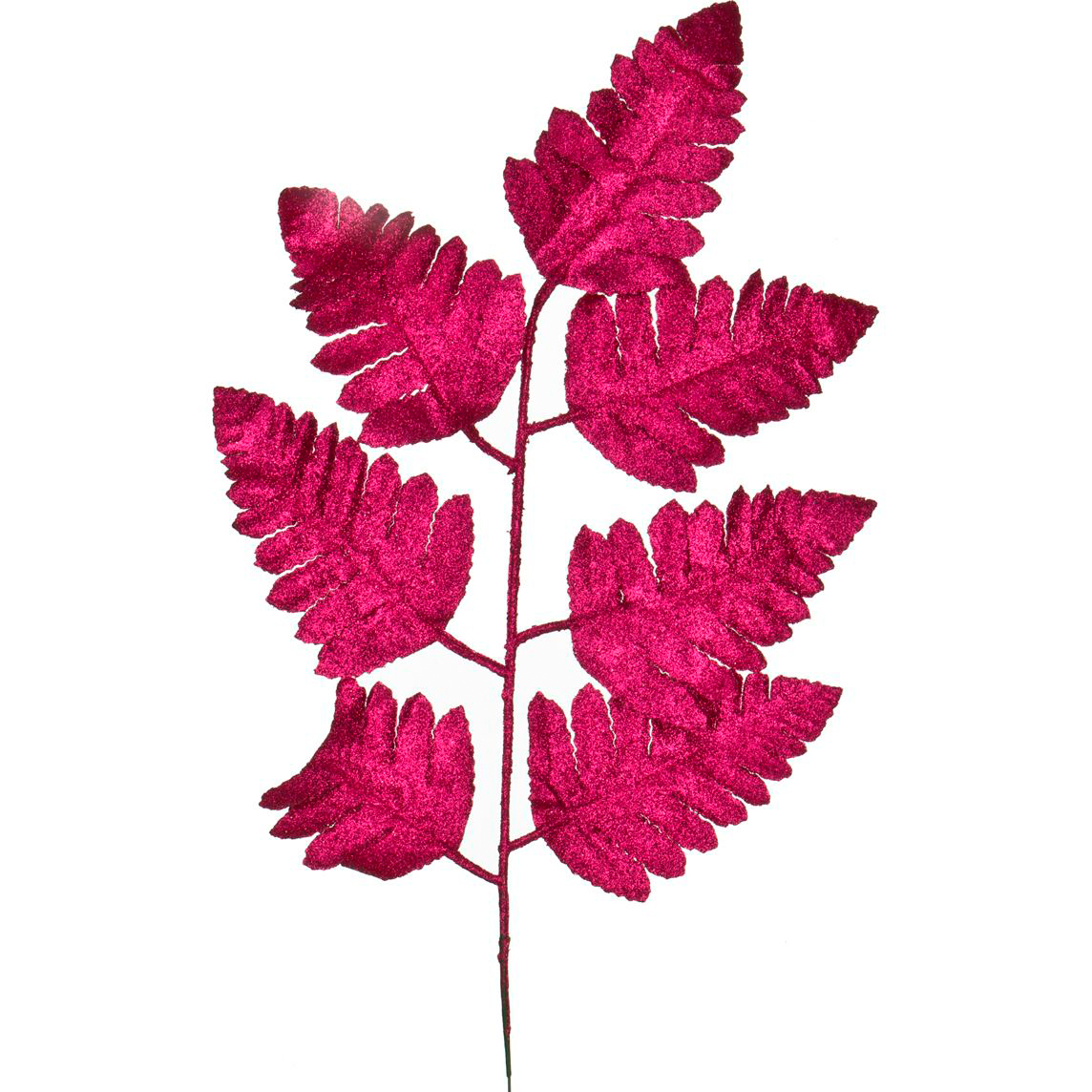 Искусственное растение Ветка Цвет: Фуксия (40 см), размер 40 см