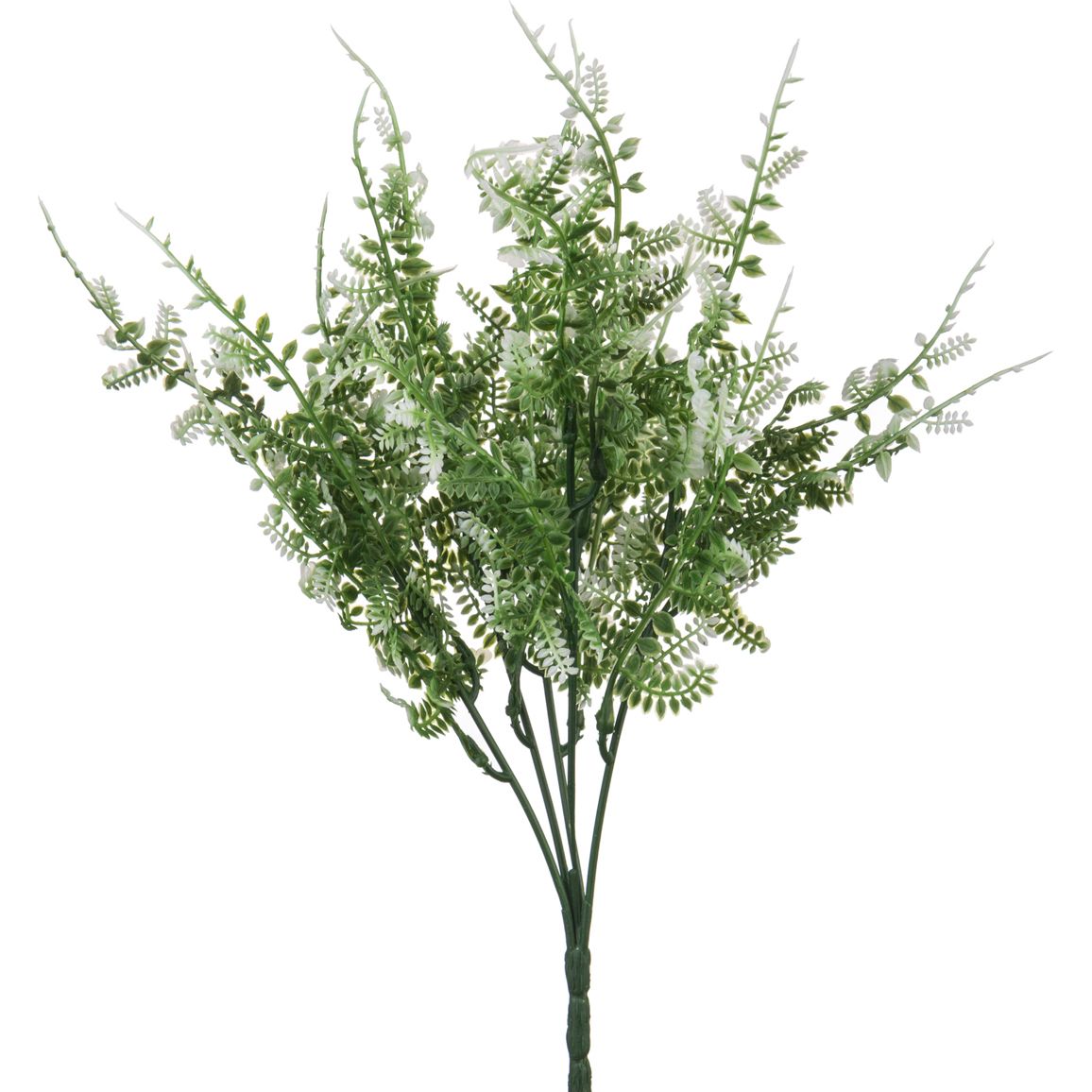 Искусственное растение Куст (35 см - 2 шт), размер 35 см, цвет зеленый