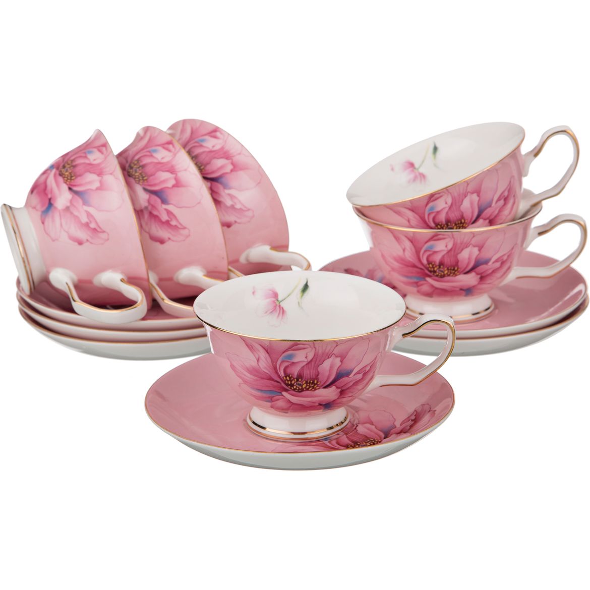 Чайный набор Jorja (200 мл), размер Набор, цвет розовый lfr378949 Чайный набор Jorja (200 мл) - фото 1