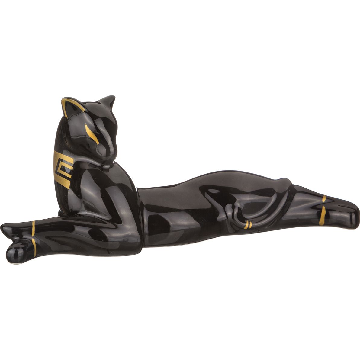 Статуэтка Чёрная Пантера (27х8х10 см), размер 27х8х10 см, цвет золотой lfr409799 Статуэтка Чёрная Пантера (27х8х10 см) - фото 1