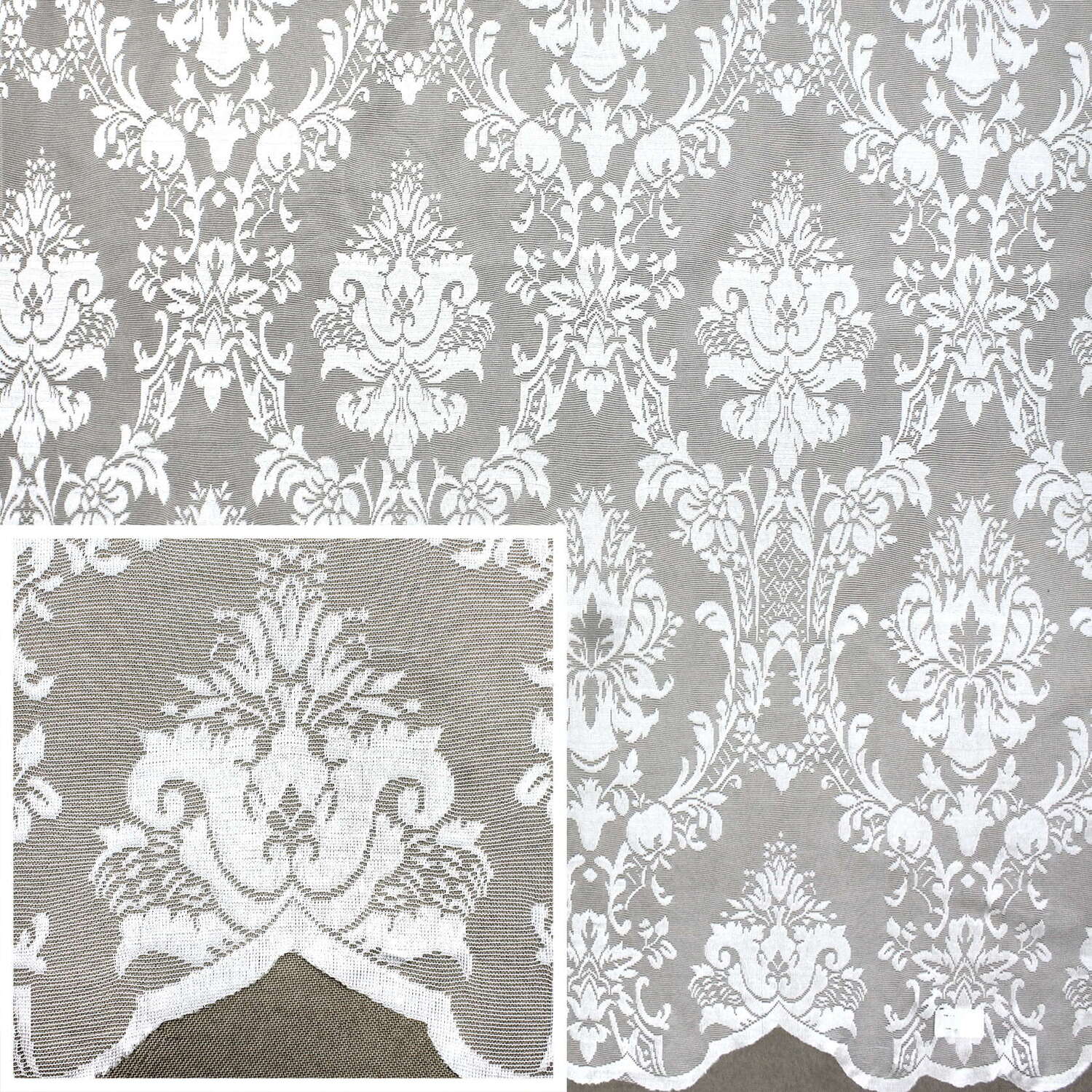 Классические шторы Audrea цвет: белый amm819488 - фото 1