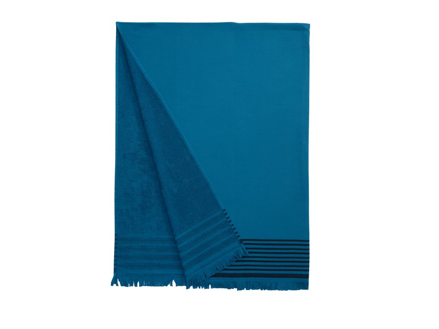 Полотенце Helga Цвет: Синий (90х160 см), размер 90х160 см bld686460 Полотенце Helga Цвет: Синий (90х160 см) - фото 1