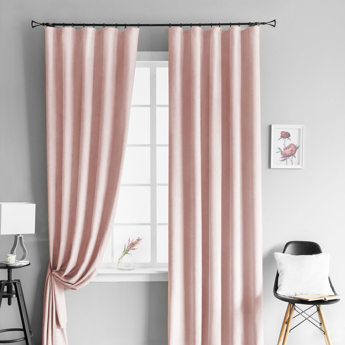 Классические шторы Tina Цвет: Светло-Розовый mol650492 - фото 1