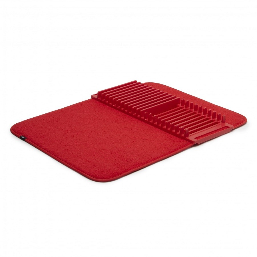Коврик для посуды Udry цвет: красный (46х60 см), размер 46х60 см umb841224 Коврик для посуды Udry цвет: красный (46х60 см) - фото 1