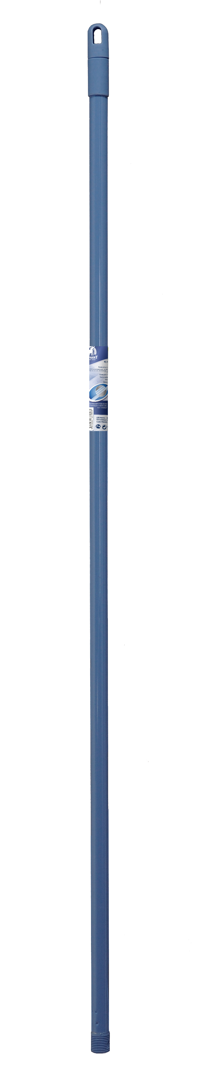 Ручка для швабры металлическая (130 см), размер 130 см, цвет синий han442405 Ручка для швабры металлическая (130 см) - фото 1