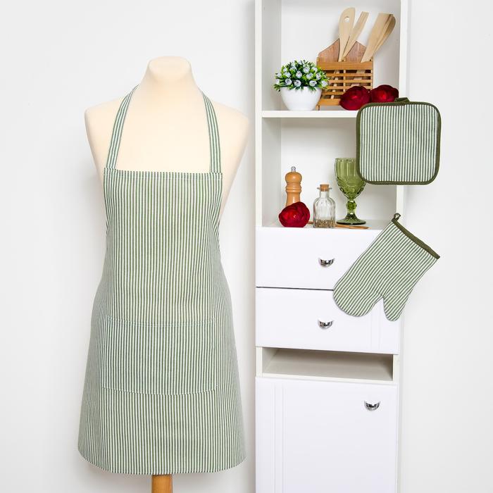 Кухонный набор Celia Цвет: Зеленый, размер 60х70 см dln474166 - фото 1