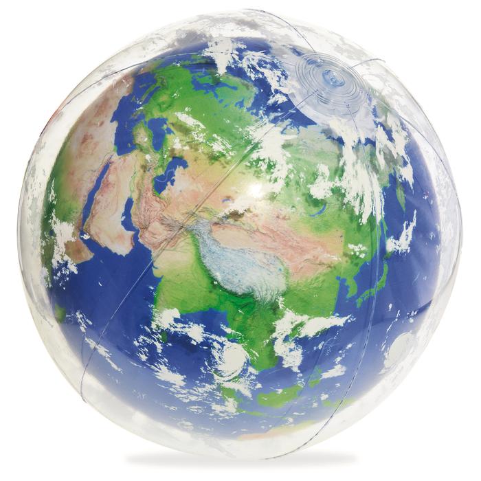 Мяч пляжный Земля (61 см), размер 61 см bty490678 Мяч пляжный Земля (61 см) - фото 1