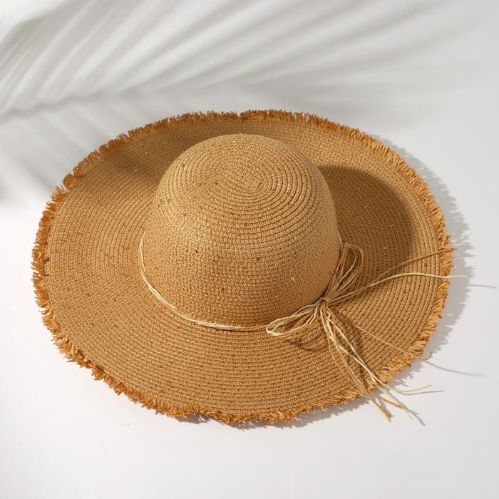 Шляпа женская Blesk Цвет: Бежевый (Размер 56)