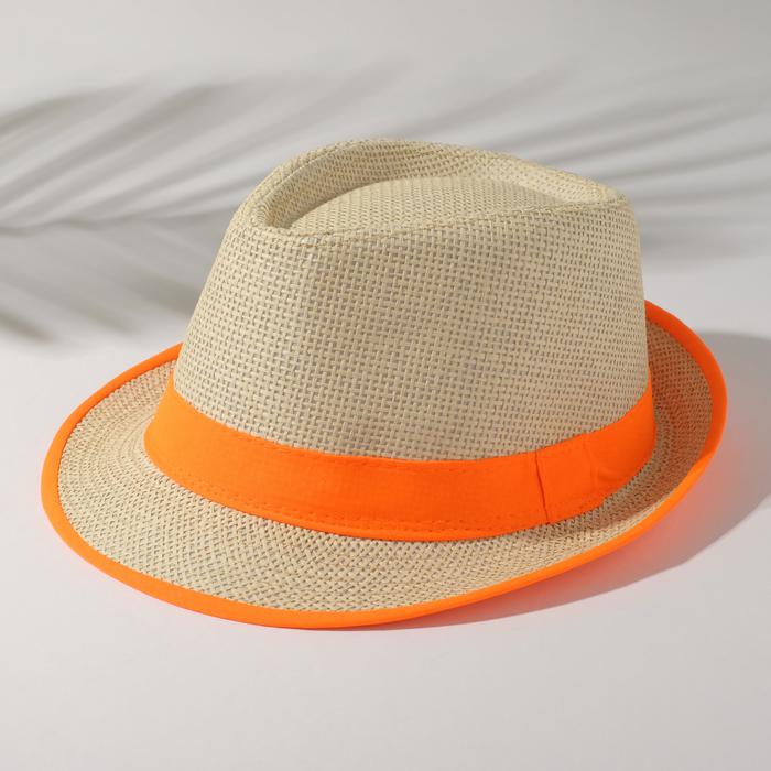 Шляпа женская Drake Цвет: Оранжевый (Размер 56-58)