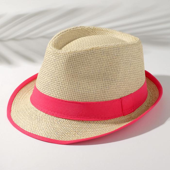 Шляпа женская Drake Цвет: Розовый (Размер 56-58)