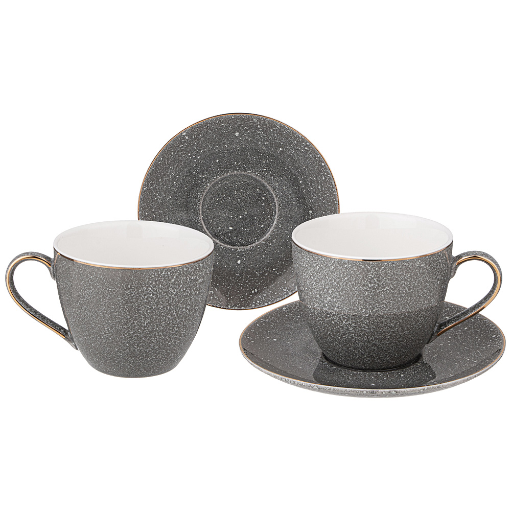 Чайный набор Grain цвет: серый (4 предмета), размер Набор lfr961446 Чайный набор Grain цвет: серый (4 предмета) - фото 1