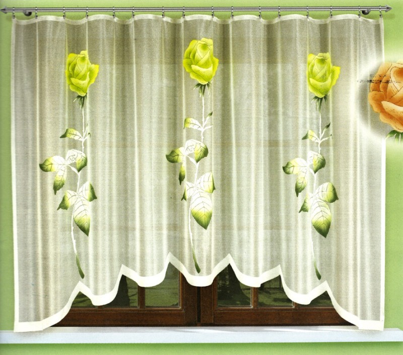Классические шторы Lavena Цвет: Лайм, размер {}{} ha246685 - фото 1