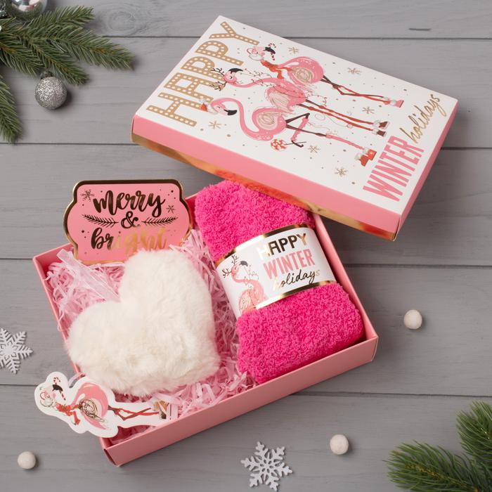 Подарочный набор Pink holidays (Набор), размер Набор, цвет кремовый kaf779125 Подарочный набор Pink holidays (Набор) - фото 1
