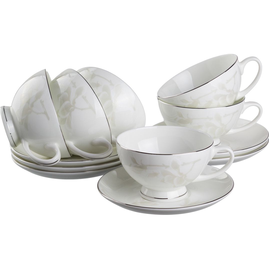 Чайный набор Медиссон (250 мл), размер 250 мл - 6 шт, цвет серый lfr440138 Чайный набор Медиссон (250 мл) - фото 1