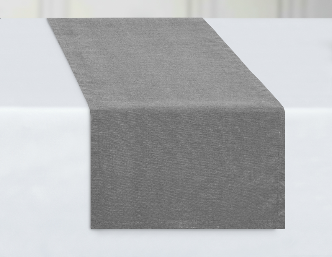 Дорожка на стол Betsy цвет: серый (40х140 см), размер 40х140 см