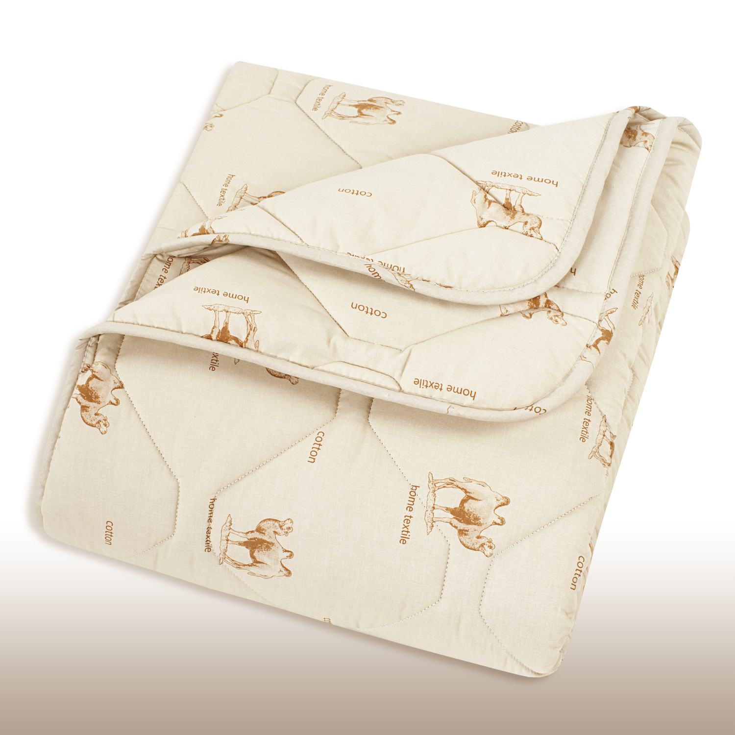 Одеяло Верблюжья шерсть теплое (140х205 см), размер 140х205 см
