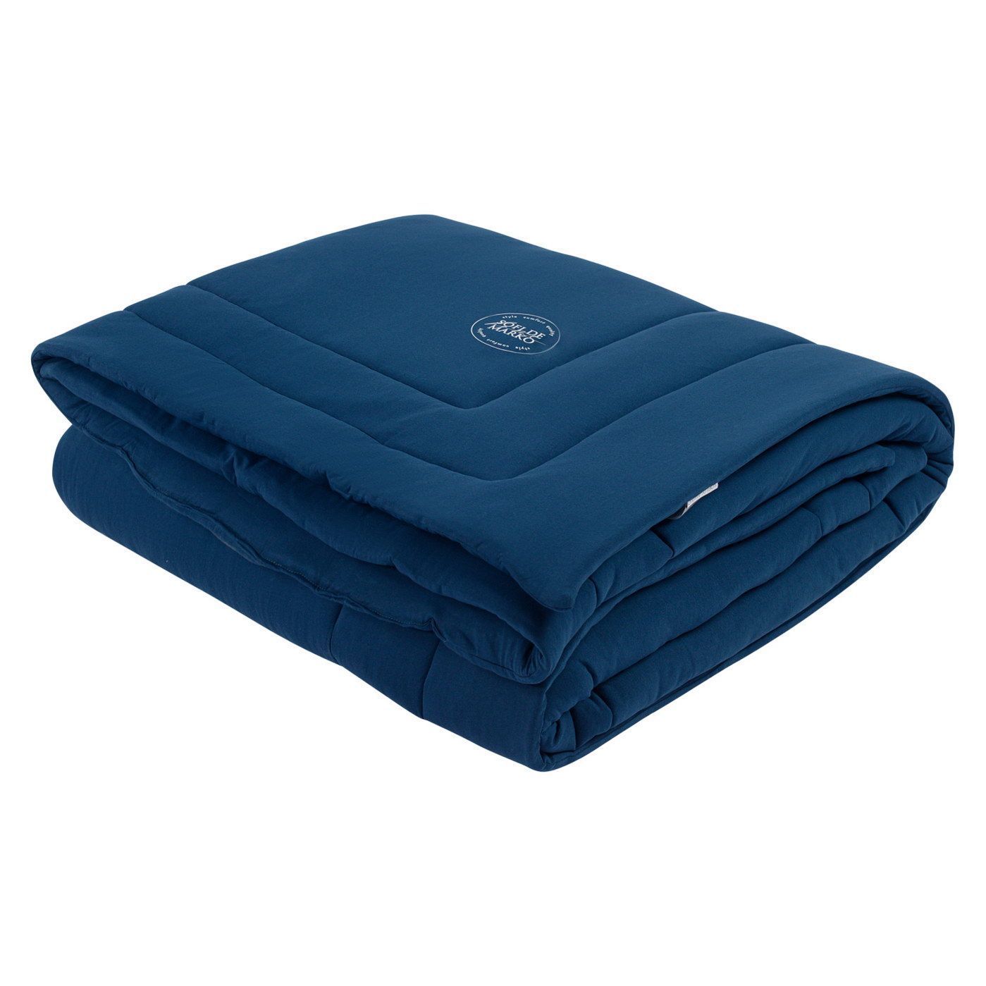 Одеяло-покрывало Роланд цвет: синий (195х215 см), размер 195х215 см