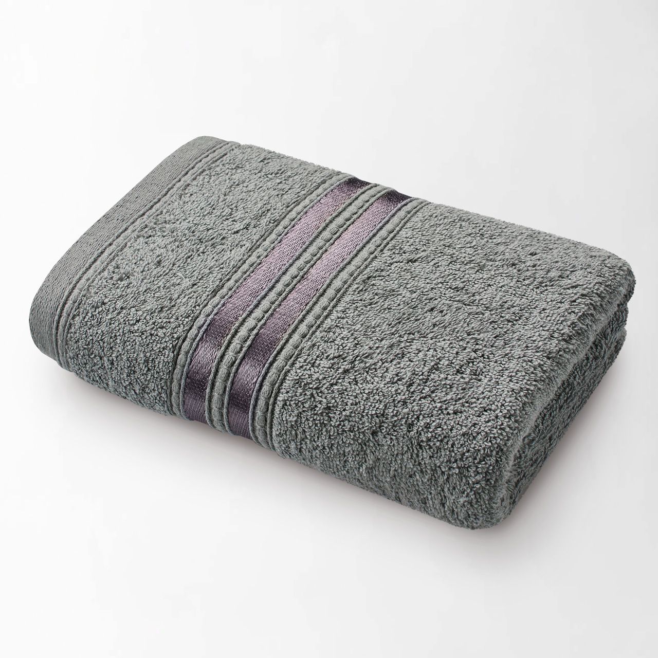 Полотенце Гранд цвет: серый (50х90 см), размер 50х90 см
