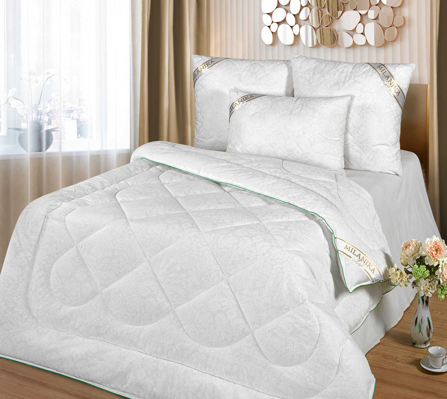 Одеяло Aubrie (172х205 см), размер 172х205 см, цвет белый mnk665691 Одеяло Aubrie (172х205 см) - фото 1