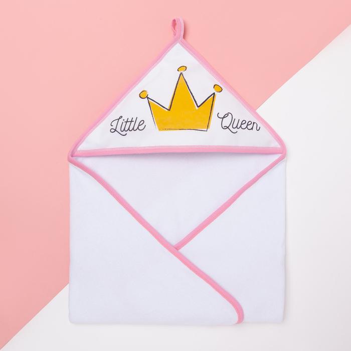 Детское полотенце Little Queen (75х75 см), размер 75х75 см ros706371 Детское полотенце Little Queen (75х75 см) - фото 1