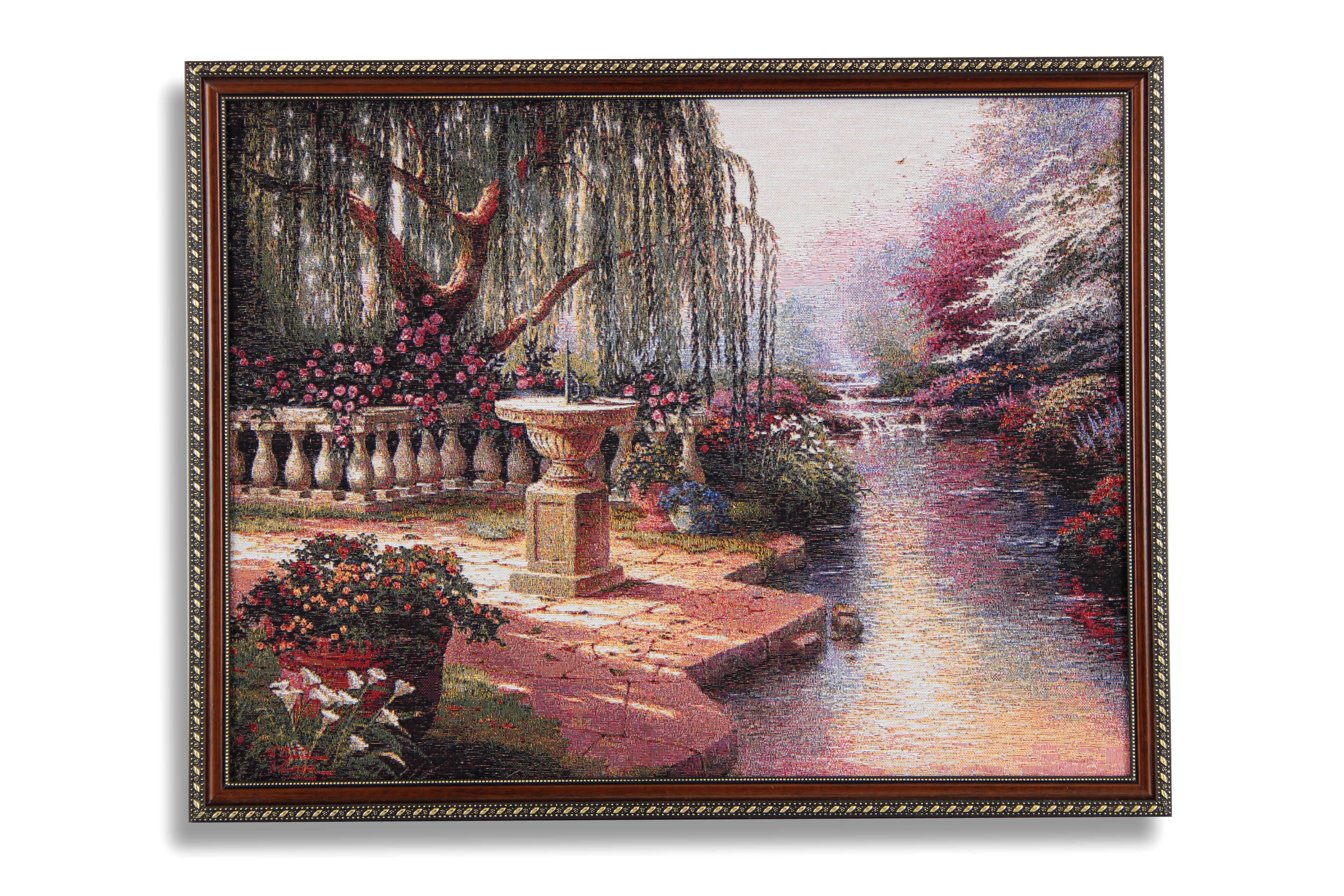 Картина Зорька Рассветная (53х67 см), размер 53х67 см, цвет коричневый