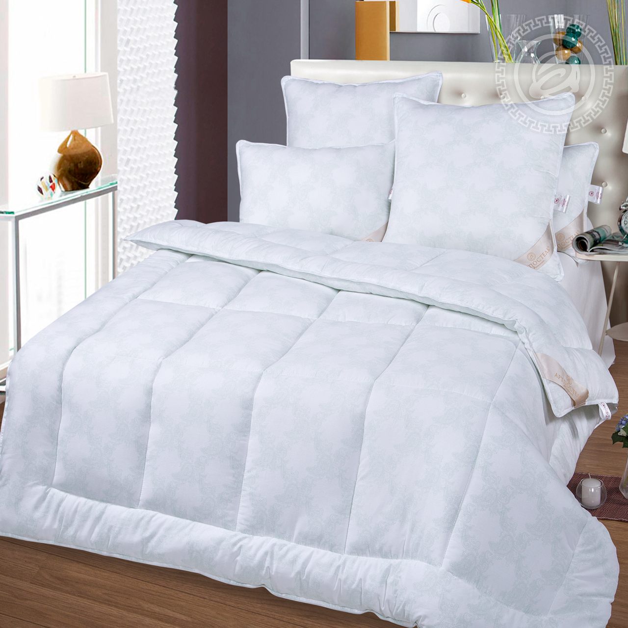Одеяло Seastar Всесезонное (200х215 см), размер 200х215 см, цвет белый atp417189 Одеяло Seastar Всесезонное (200х215 см) - фото 1
