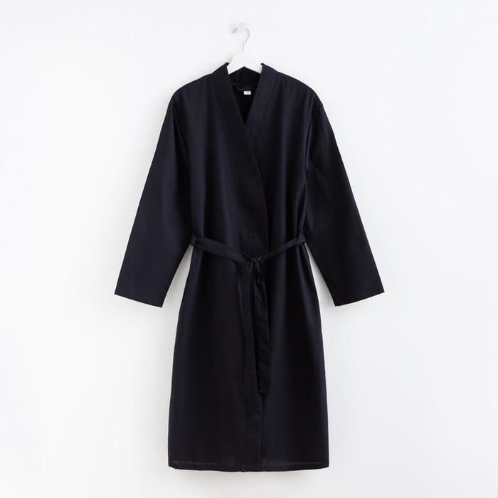 Банный халат Tora цвет: черный (XL), размер xL eiy943595 Банный халат Tora цвет: черный (XL) - фото 1