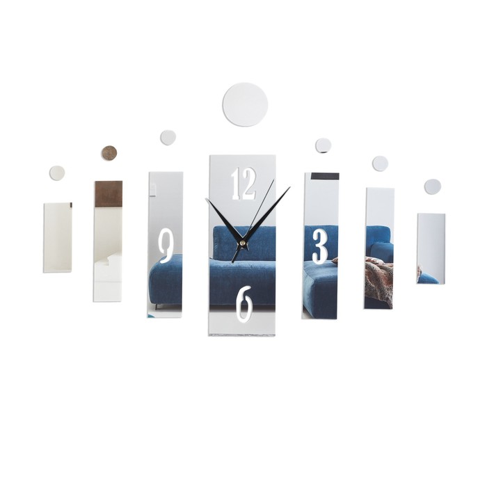 Часы Эбиди (45 см, 22х8 см, 9х4 см), размер 22х8 см, 45 см, 9х4 см