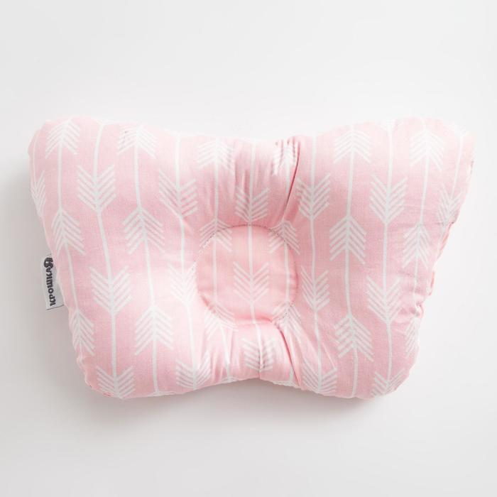 Детская подушка Розовые стрепы (22х26), размер 22х26