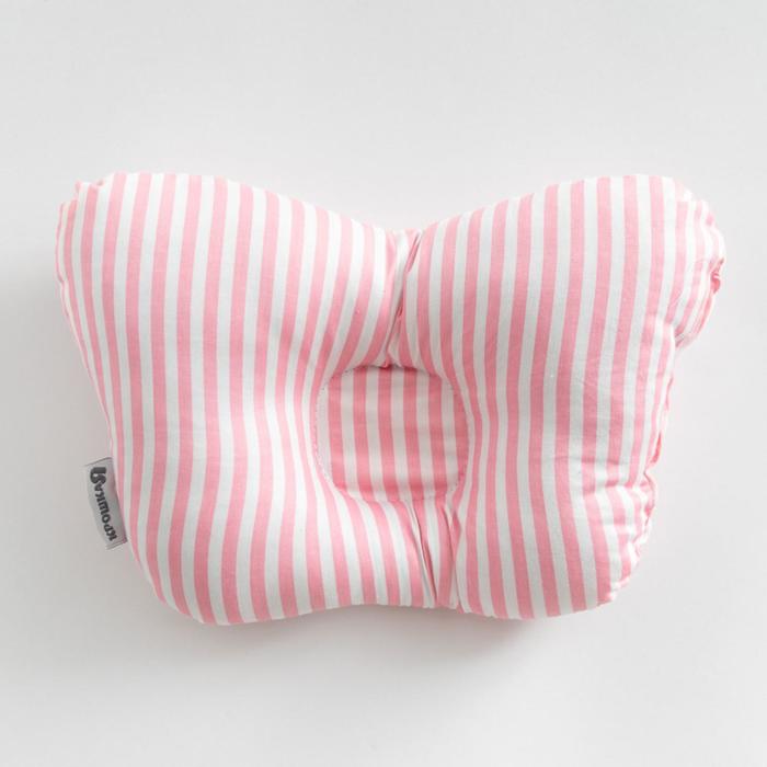 Детская подушка Розовые полоски (22х26), размер 22х26