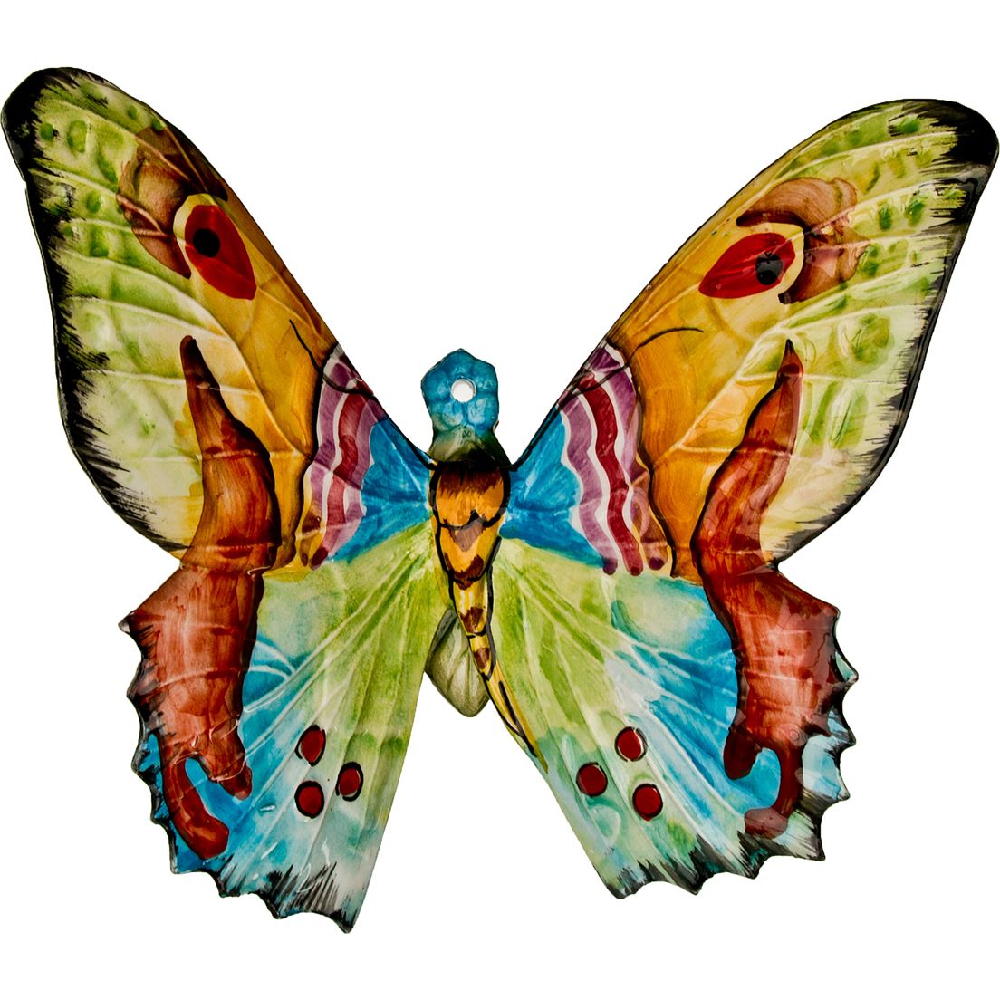 Панно Бабочка (20х22 см), размер 20х22 см, цвет голубой