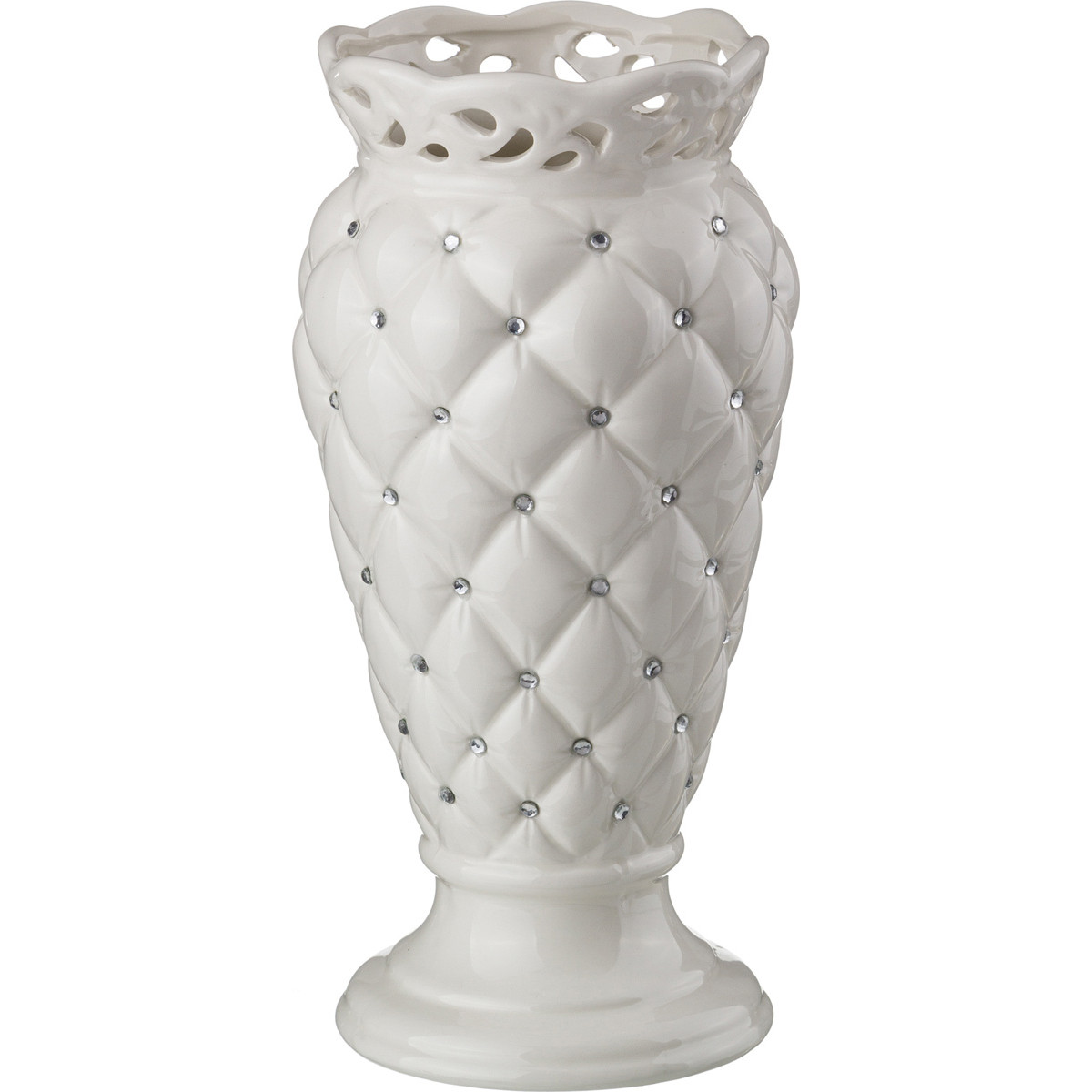 Купить вазу производителя. Ваза Лефард керамика. Ваза для цветов 12 х 12 х 25 см Lefard "diamantes /стразы" / 192725. Ваза белая Лефард. Ваза Лефард для цветов.