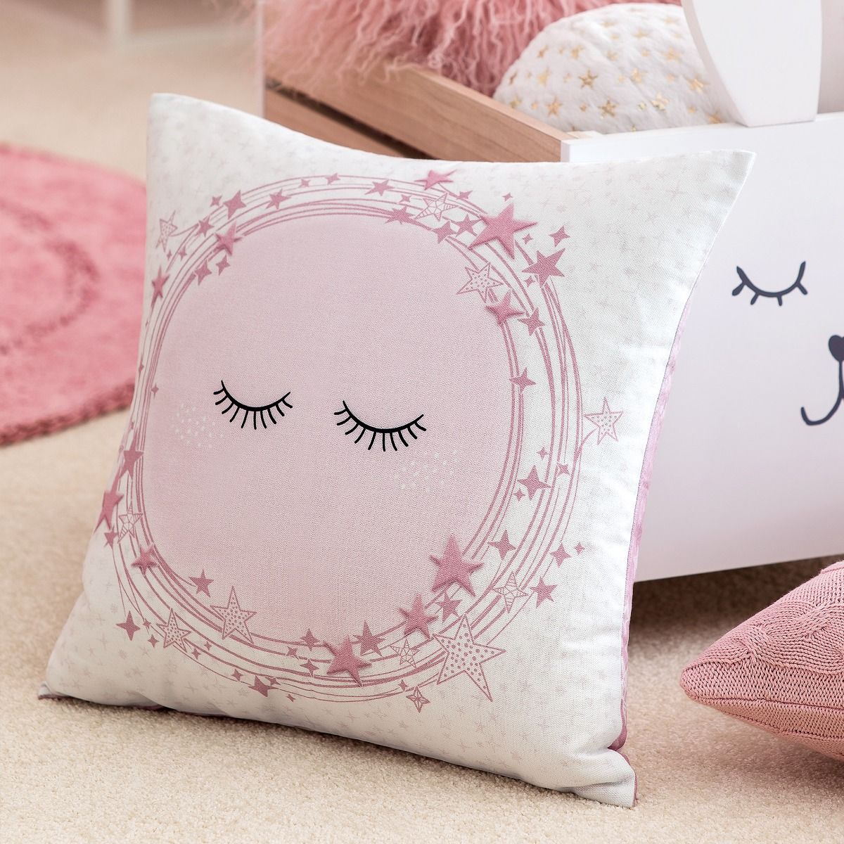Декоративная подушка Трейси цвет: розовый (45х45), размер 45х45 tgs870351 Декоративная подушка Трейси цвет: розовый (45х45) - фото 1