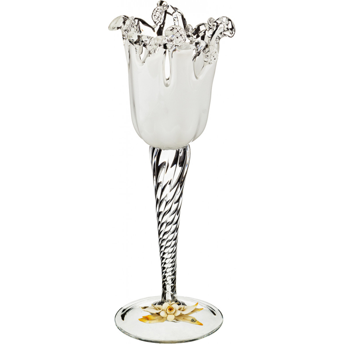 

Декоративные свечи WHITE CRISTAL
