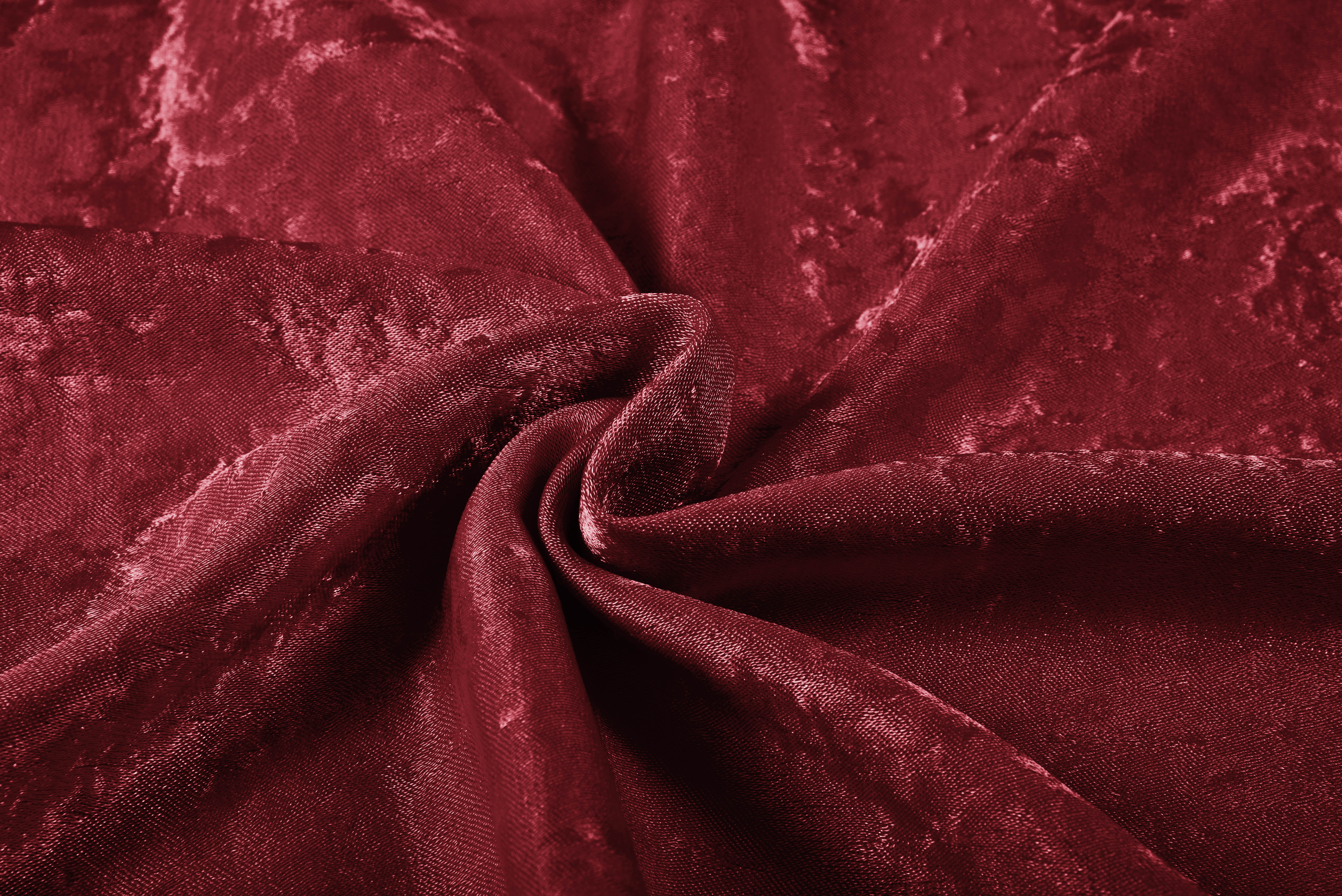 Материал Бархат Soft Цвет: Бордовый, размер 25-30 м trc313382 - фото 1