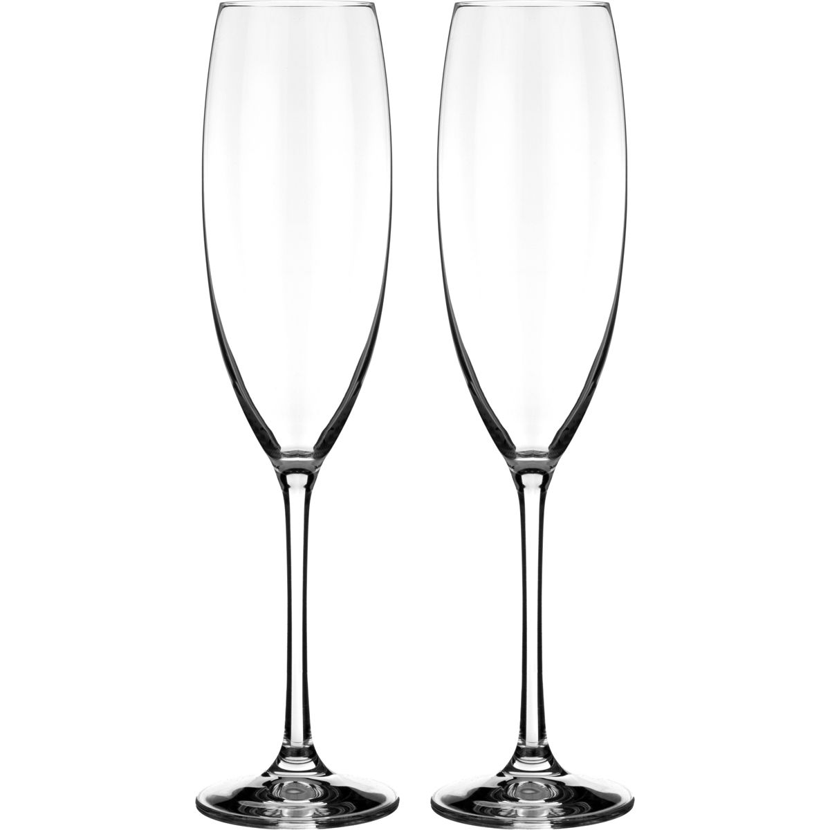 Набор бокалов для шампанского Grandioso (230 мл - 2 шт) BOHEMIA CRYSTAL