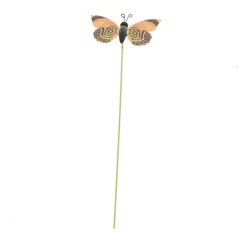 Украшение декоративное Бабочка (1х6х8 см), размер 1х6х8 см, цвет коричневый