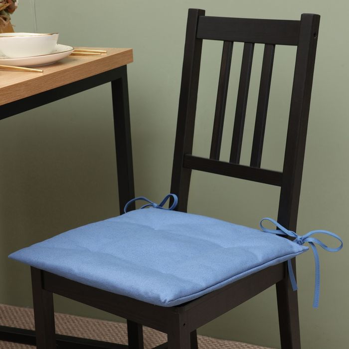 Подушка на стул Freedom (42х42 (1 шт)), размер 42х42 (1 шт), цвет синий