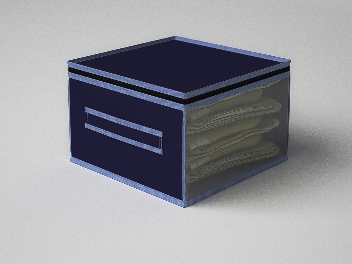Кофр для хранения Классик цвет: синий (20х30х30 см) CoFreT cfr288651