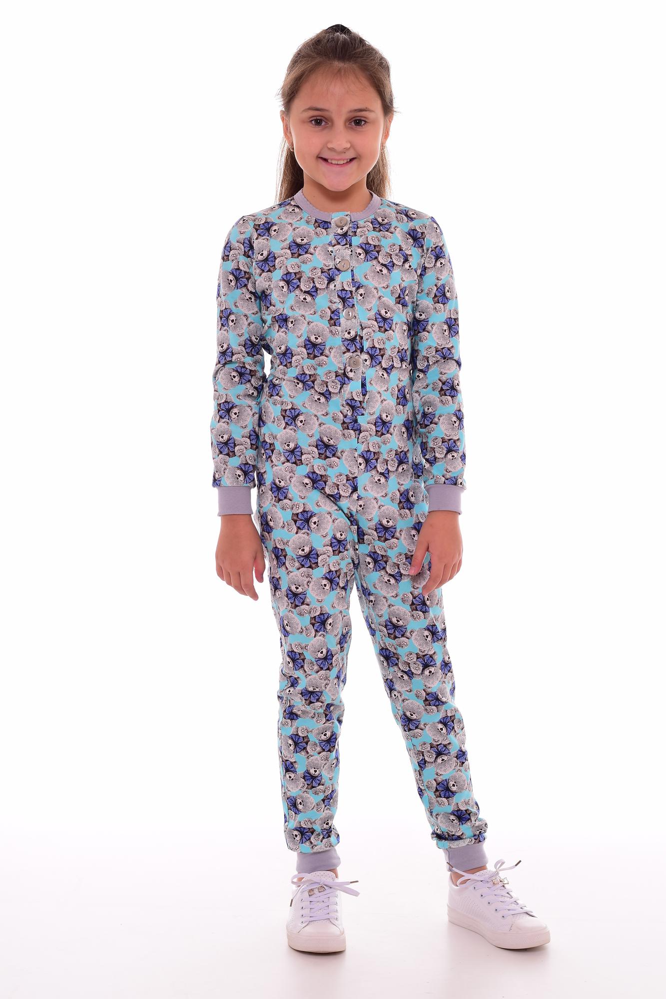 Детская пижама Herou Цвет: Голубой (104-110 см)