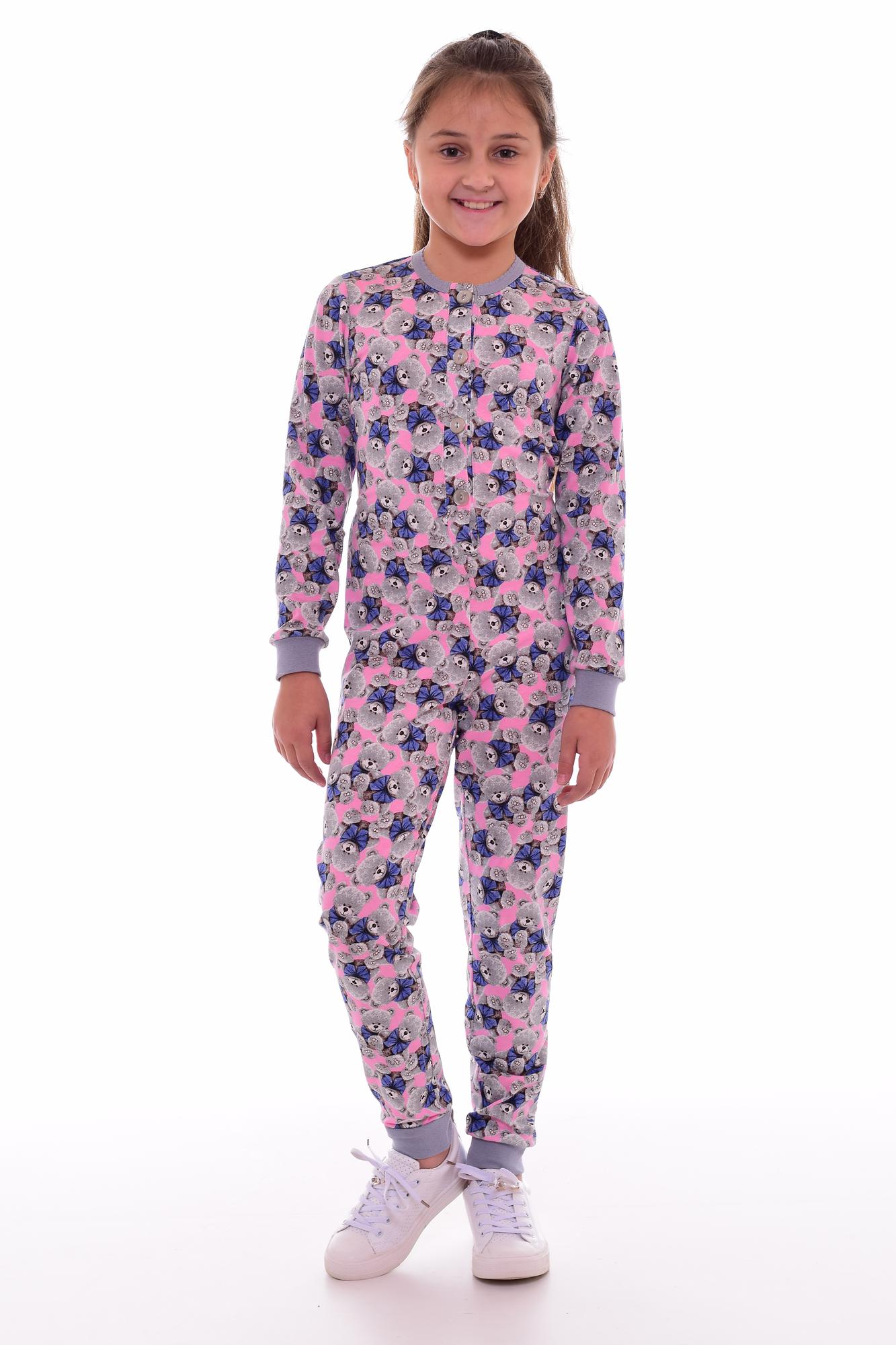 Детская пижама Hermiya Цвет: Розовый (104-110 см)