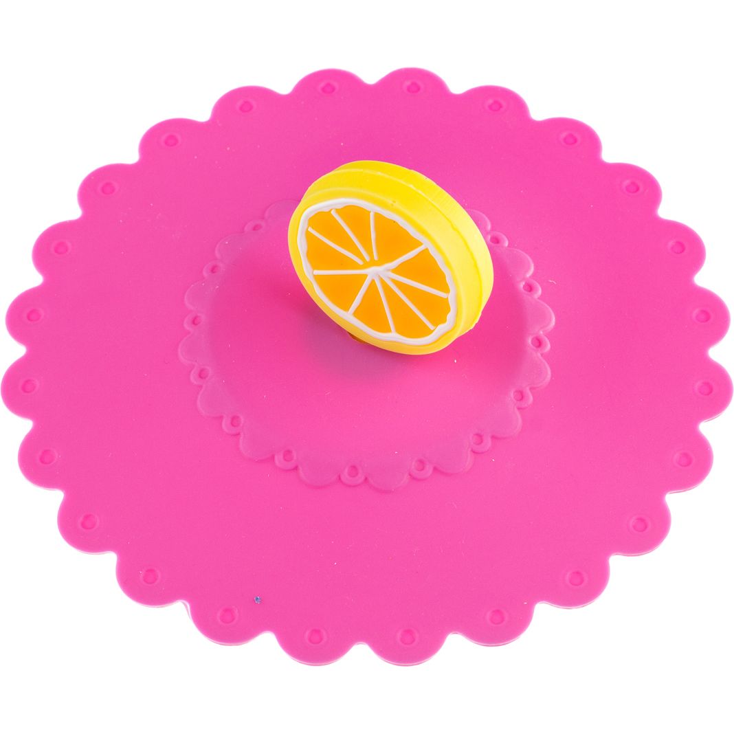 Крышка Лимон (11 см), размер 11 см, цвет розовый ags380090 Крышка Лимон (11 см) - фото 1