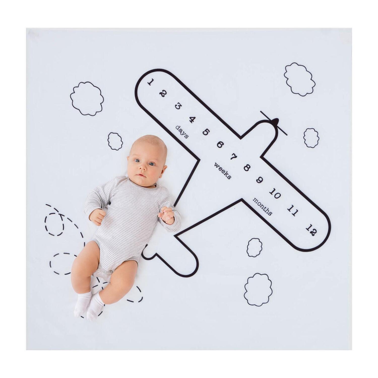 Детская пеленка Самолетик (100х100), размер 100х100